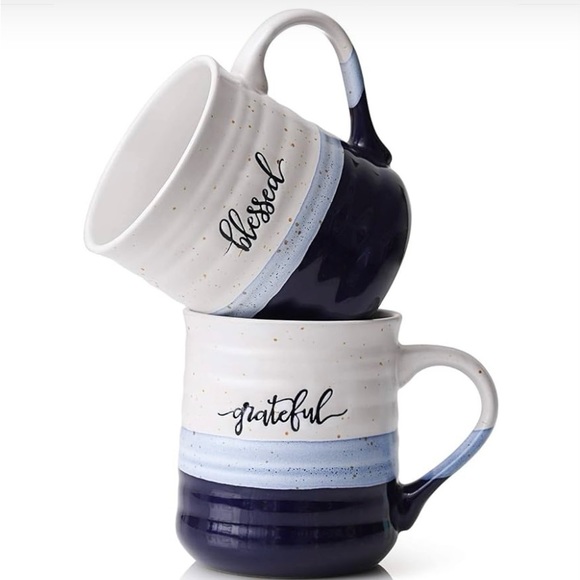 Dowan 8oz coffee large ceramic mug NEW - Picture 2 of 5